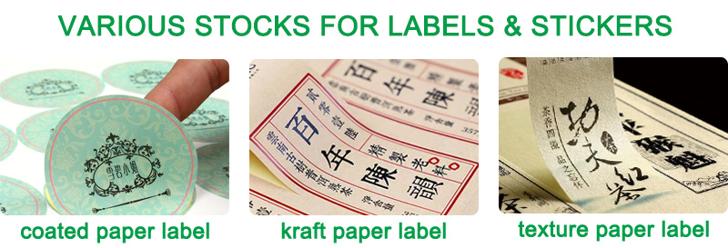 custom print paper label China
