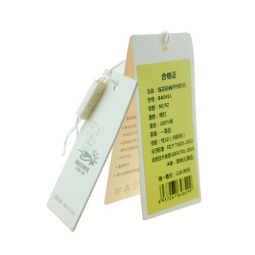 Garment Tags Cards