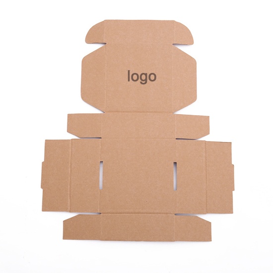 wholesale custom logo brown kraft paper corrugated mailer boxes