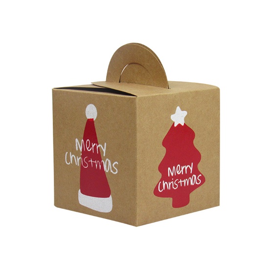 Custom Color Print Boxes Party Festive Gift Packaging Kraft Paper Box