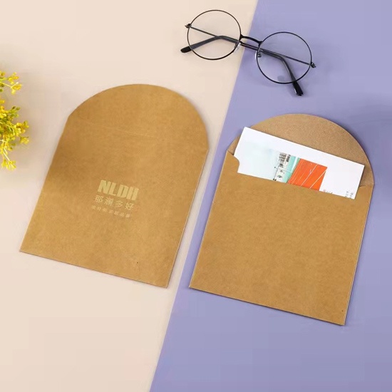 Custom Kraft Paper Gift Card Holder & Envelope