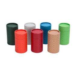 Custom OEM CMYK Printed Paper Box in Tube Shape