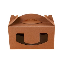 Collapsible Craft Cardboard Paper Box for Food Packaging