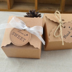 Kraft Paper Candy Box Gift Box