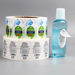 Custom Bottled Disinfectant Label Sticker