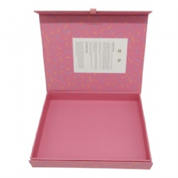 Flap Lid Packaging Cardboard Bespoke Custom Magnetic Closure Gift Box