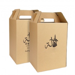 Bespoke Kraft Paper Corrugated Gift Packaging Boxes