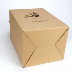 牛皮纸瓦楞纸盒礼品包装盒