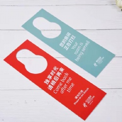Custom Cardstock Door Hangers Printing