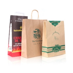 Portable Eco-friendly Craft Paper Bag