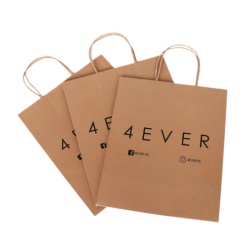 Brown Craft Paper Shopping Bag