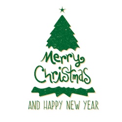 Merry Christmas Glass Window Decoration Stickers